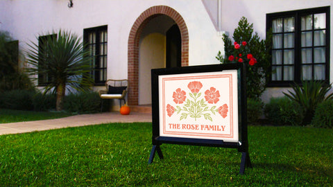 Customizable Welcome Signs