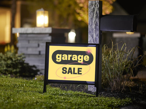 Retro Garage Sale Yard Sign