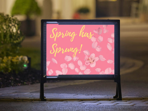 Spring Is in the Air Yard Sign