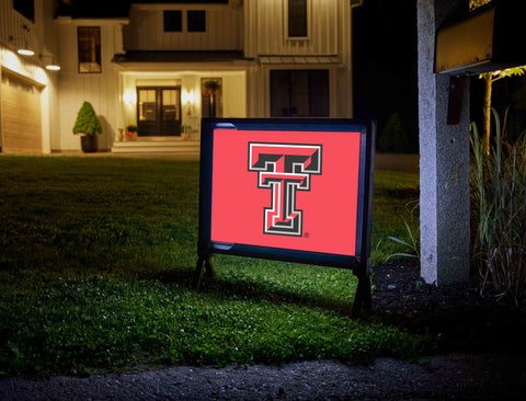 Texas Tech TT Red Yard Sign