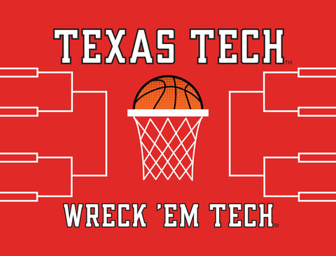 Texas Tech Basketball Lumilawn Sign