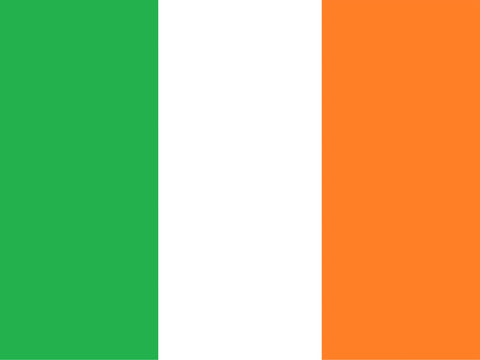 Flag Ireland Yard Sign