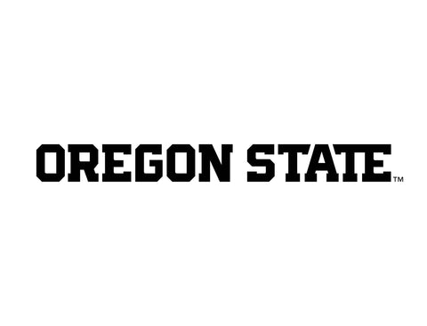 Oregon State Wordmark White Yard Sign