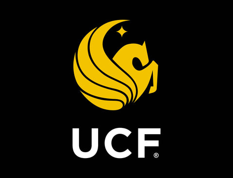 UCF Institutional Mark Black Yard Sign