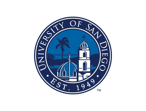 USD Institution Medallion White Yard Sign