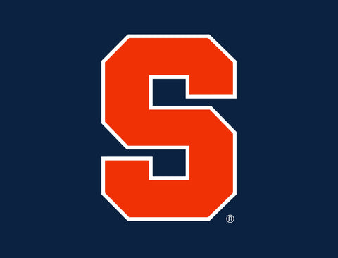 Syracuse University S Blue Lumilawn Sign