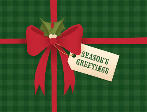 Seasons Greetings Gift Yard Sign