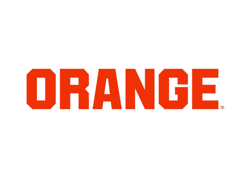 Syracuse Go Orange White Yard Sign