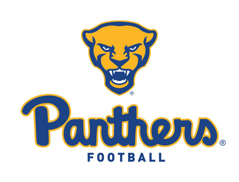 Pittsburgh Panthers Football White Lumilawn Sign