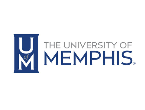 University of Memphis UM White Lumilawn Sign