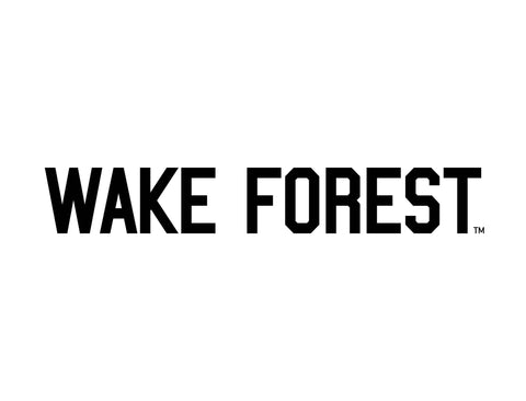 Wake Forest White Lumilawn Sign