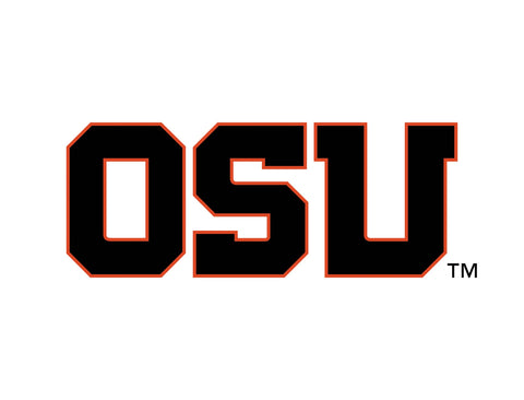 Oregon State OSU Wordmark White Yard Sign