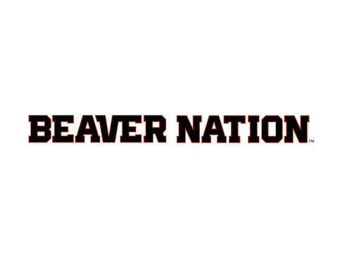 Oregon State Beaver Nation White Yard Sign