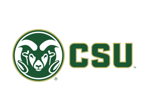 CSU Ram White Lumilawn Sign