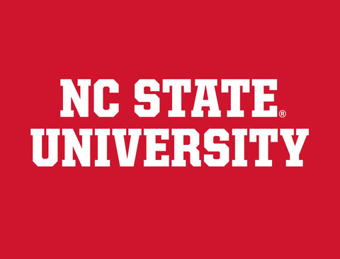 NC State University Red Lumilawn Sign