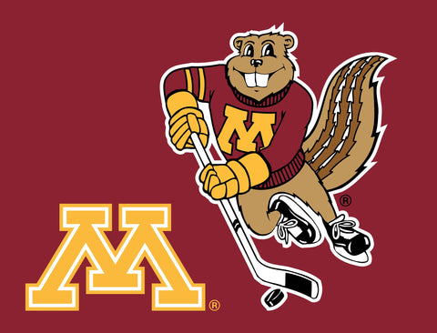 Minnesota Goldy Hockey Lumilawn Sign