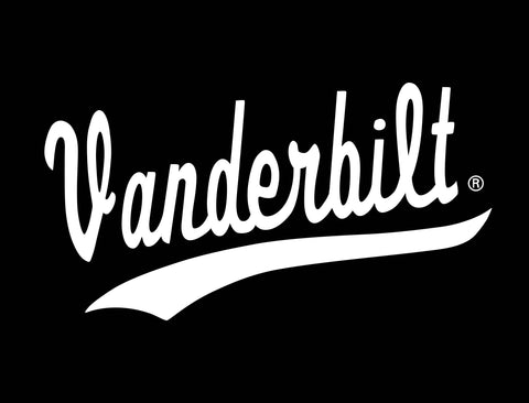 Vanderbilt University Script Black Lumilawn Sign