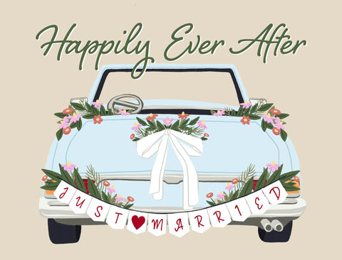 Happily Ever After Lumilawn Sign