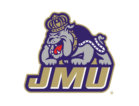 JMU Duke Dog Combo White Yard Sign