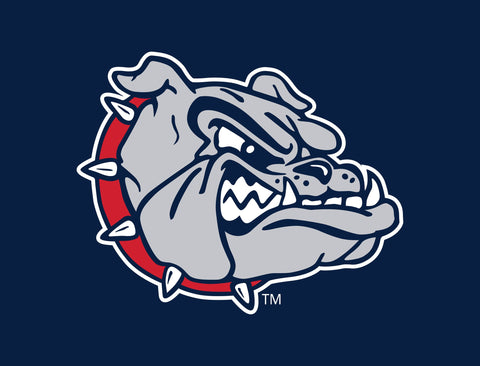 Gonzaga Bulldog Mascot Blue Lumilawn Sign