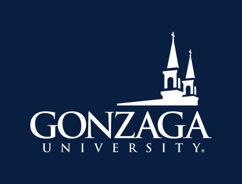 Gonzaga University Institutional Mark Blue Lumilawn Sign