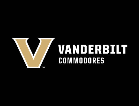 Vanderbilt University Commodores Black Lumilawn Sign