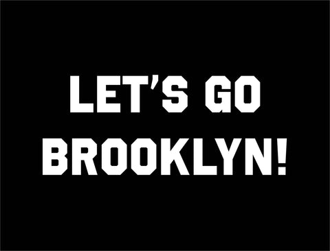 Brooklyn Professional Basketball Fandom Yard Sign