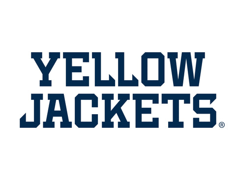 Georgia Tech Yellow Jackets Wordmark White Lumilawn Sign