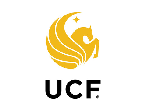 UCF Institutional Mark White Lumilawn Sign