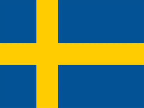 Flag Sweden Lumilawn Sign