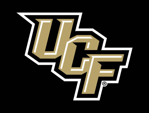 UCF Athletics Mark Black Yard Sign