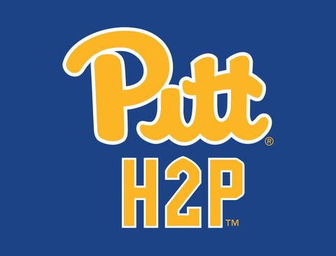 Pittsburgh Pitt H2P Royal Lumilawn Sign