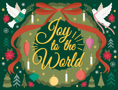 Joy To The World Lumilawn Sign