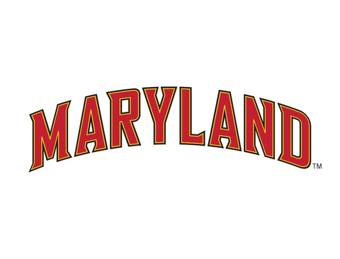 Maryland Wordmark White Lumilawn Sign