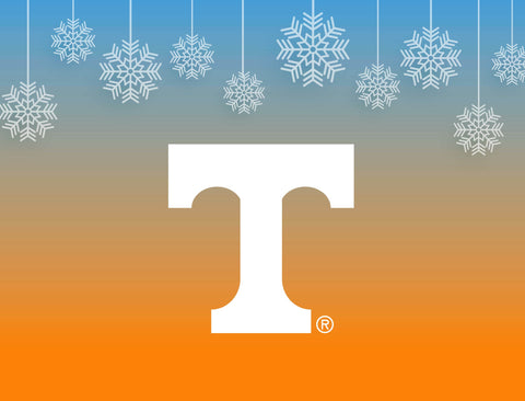 Snowflake Tennessee T Holiday Yard Sign