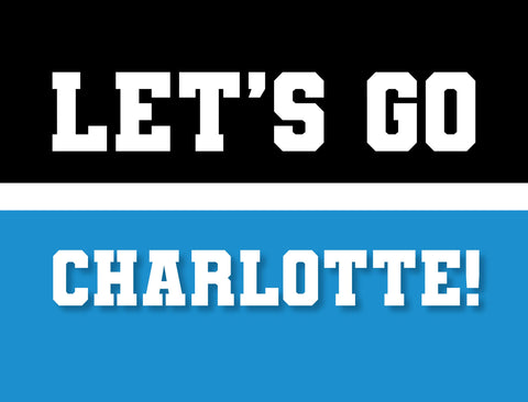 Charlotte Professional Soccer Fandom Yard Sign