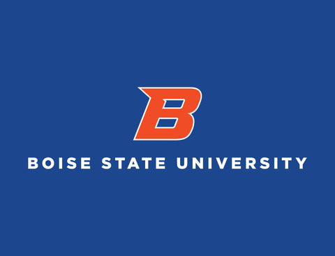 Boise State Primary Academic Mark Blue Lumilawn Sign