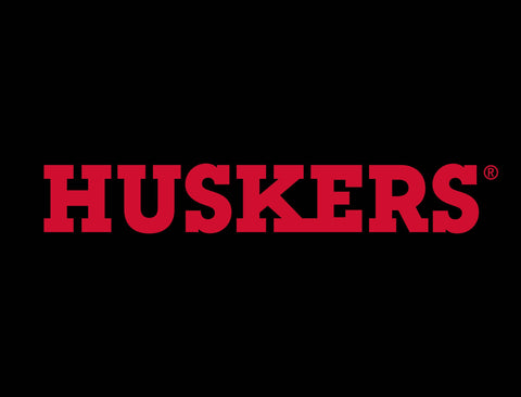 Nebraska Huskers Mark Black Lumilawn Sign