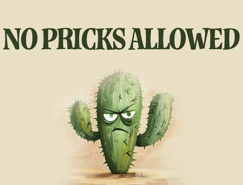 Cactus Yard Sign