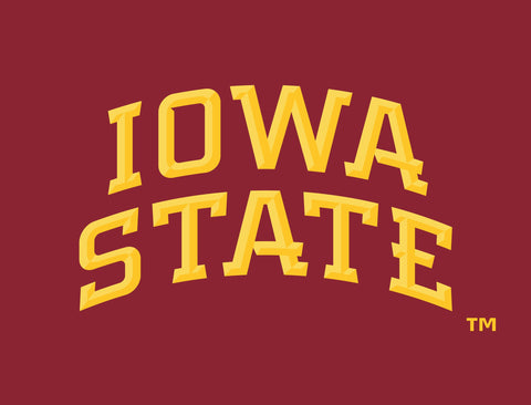 Iowa State Red Arc Yard Sign