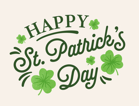 Happy St. Patrick's Day Lumilawn Sign