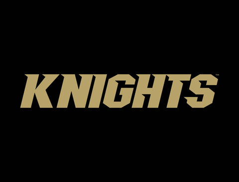 UCF Knights Wordmark Black Yard Sign