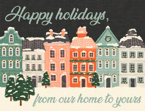 Happy Holidays, From Our Home To Yours Lumilawn Sign