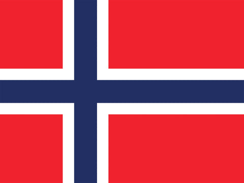 Flag Norway Yard Sign