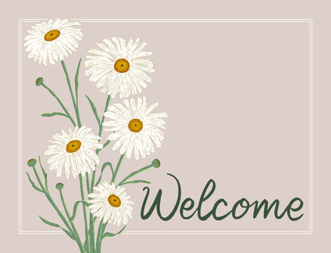 Welcome Bouquet Lumilawn Sign