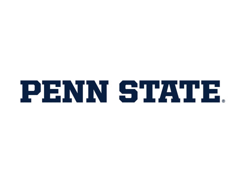 Penn State Wordmark White Lumilawn Sign