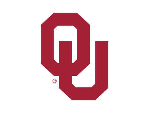 Oklahoma Athletics Mark White Yard Sign