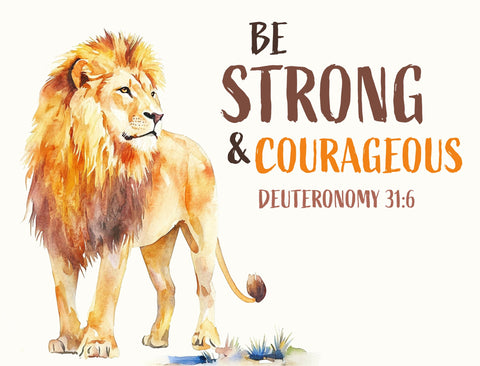 Be Strong Yard Sign