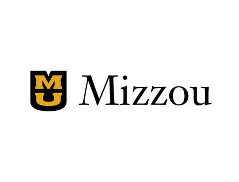 Missouri Mizzou Institutional Mark White Lumilawn Sign