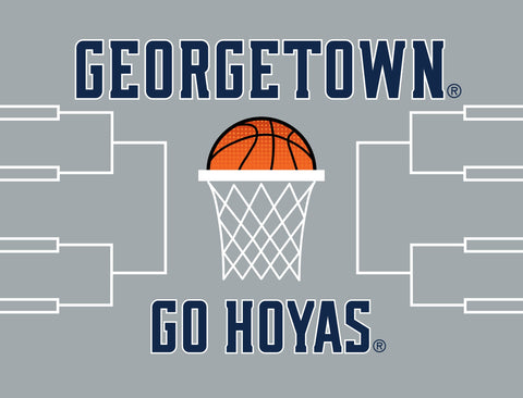 Georgetown Basketball Lumilawn Sign